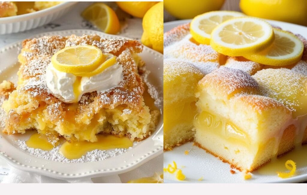 Lemon Dump Cake Recipe