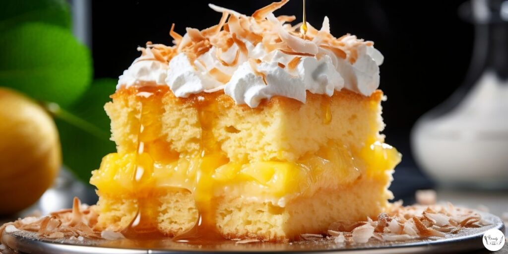 lemon pineapple dump cake