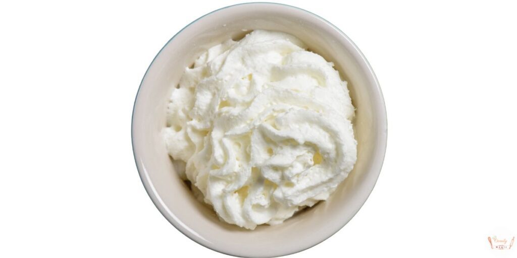 Soft cream cheese filling whipped with sugar for guava pastries