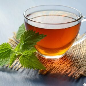 Lemon balm tea with lifestyle tips for weight loss