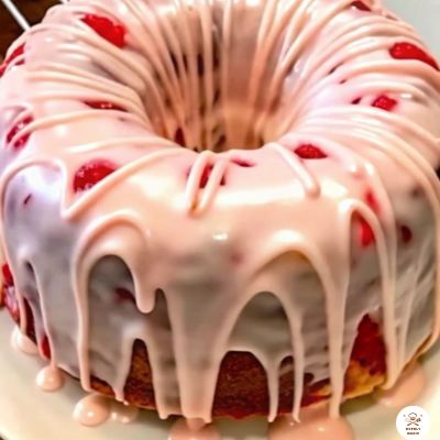 Strawberry Pound Cake