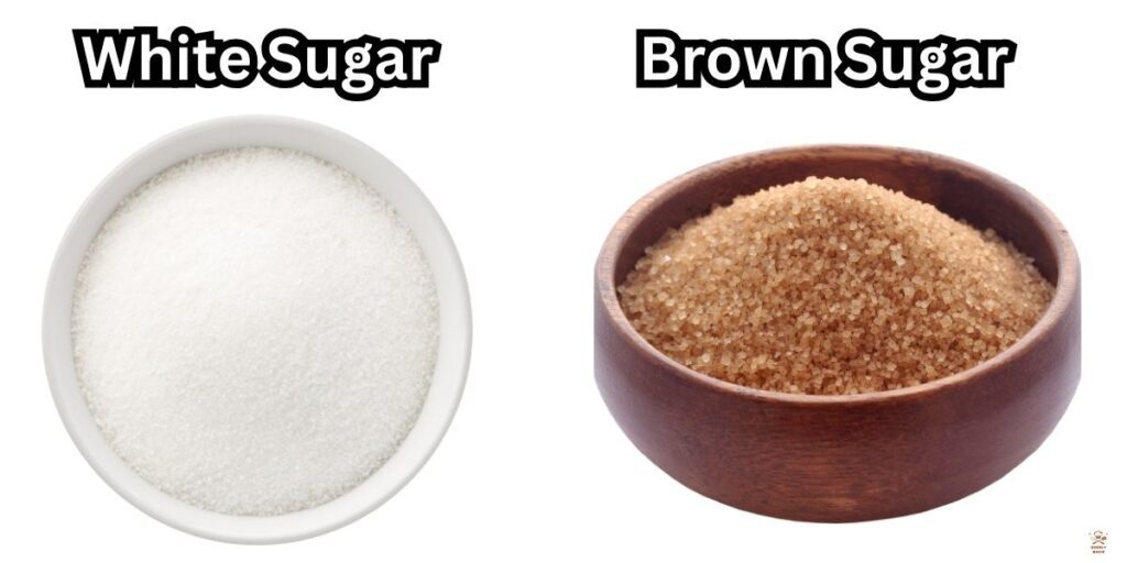 White sugar vs brown sugar for eggless peanut butter cookies soft and chewy