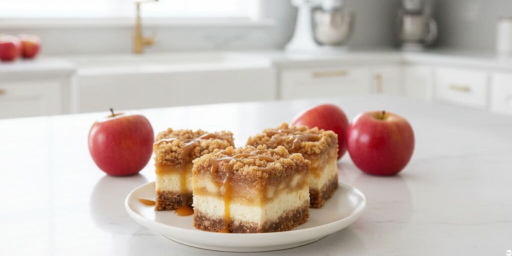 Apple cinnamon topping for caramel apple cheesecake bars