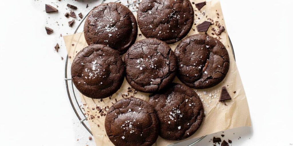 Cookie dough being filled with Nutella to make molten center Nutella Chocolate Lava Cookies