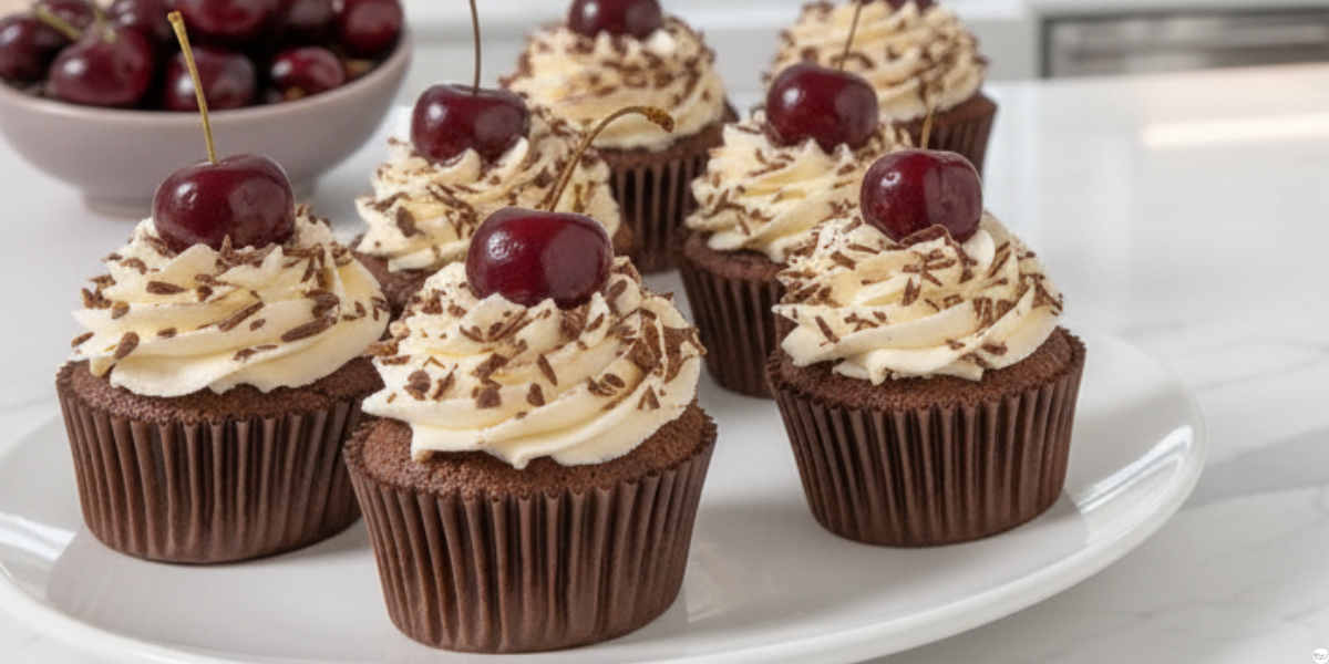 Decadent Black Forest Cupcakes Recipe