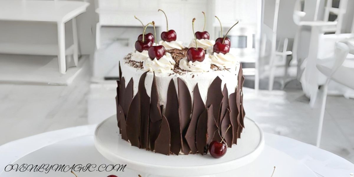 Easy Black Forest Cake Recipe – Moist Chocolate Cake with Cherries