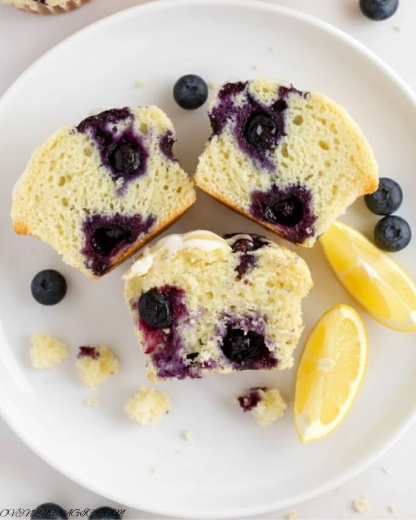Muffins topped with cinnamon sugar streusel before baking for extra crunch