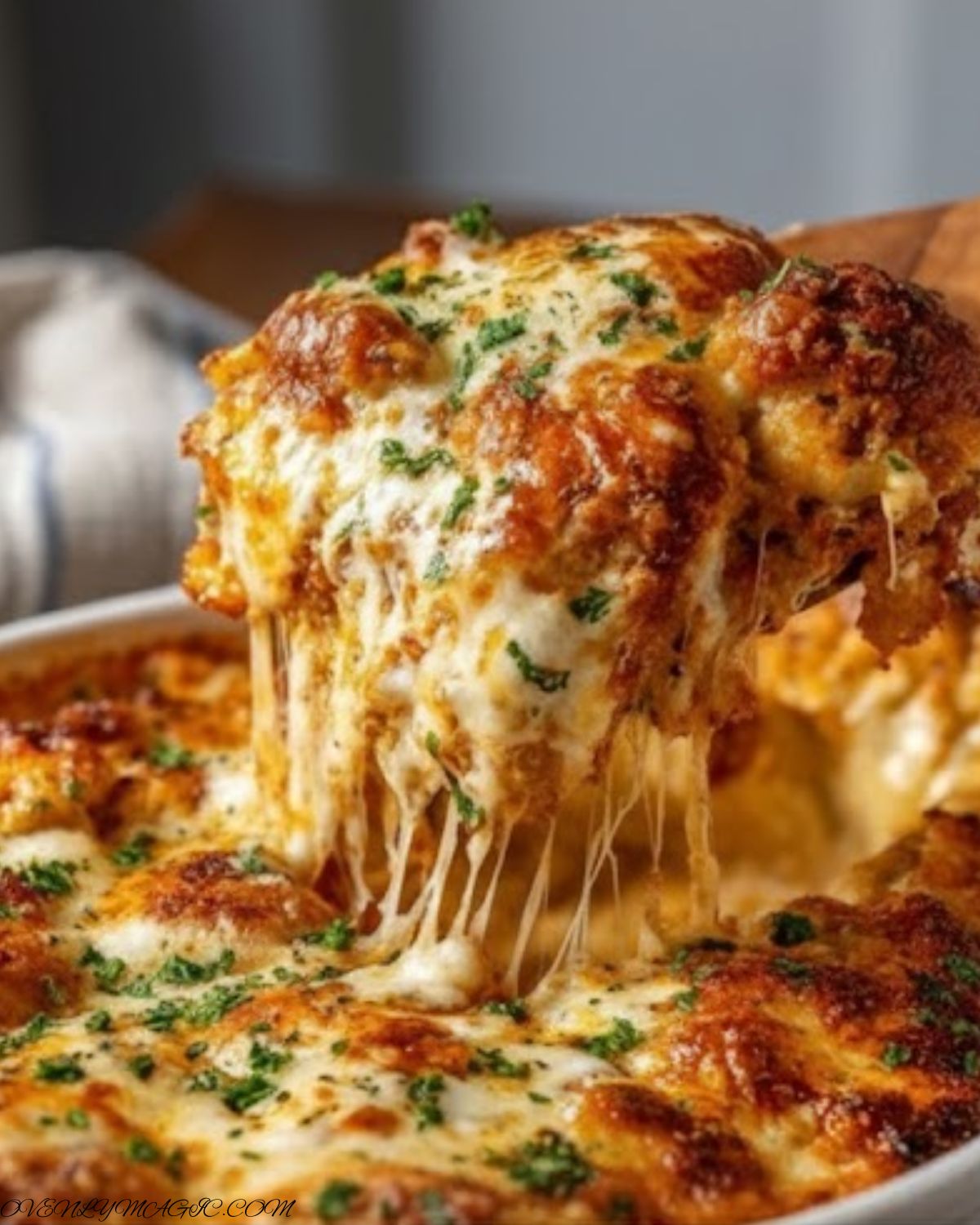 Cheesy Chicken Parmesan Casserole Recipe – Easy Family Dinner!