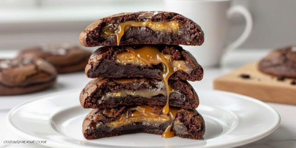 Salted Caramel Chocolate Cookies Recipe