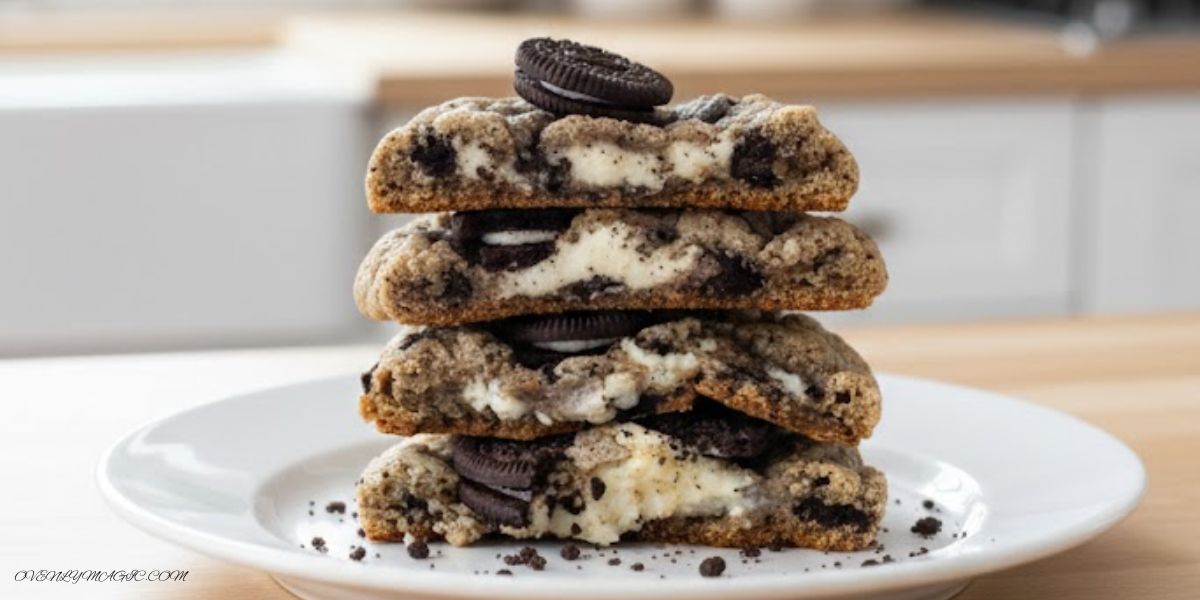 Oreo Cheesecake Cookies
