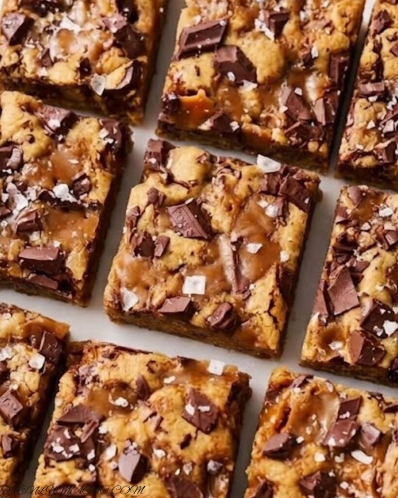 Peanut Butter Toffee Chocolate Chunk Bars