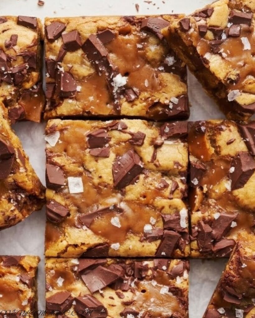 Peanut Butter Toffee Chocolate Chunk Bars