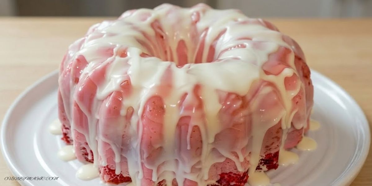 Easy Strawberry Cream Cheese Pound Cake Recipe (Moist & Homemade)
