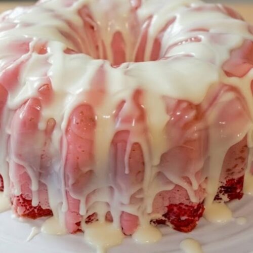 Strawberry Cream Cheese Pound Cake Recipe