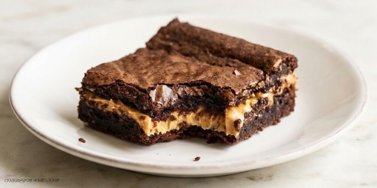 Peanut Butter Stuffed Brownies