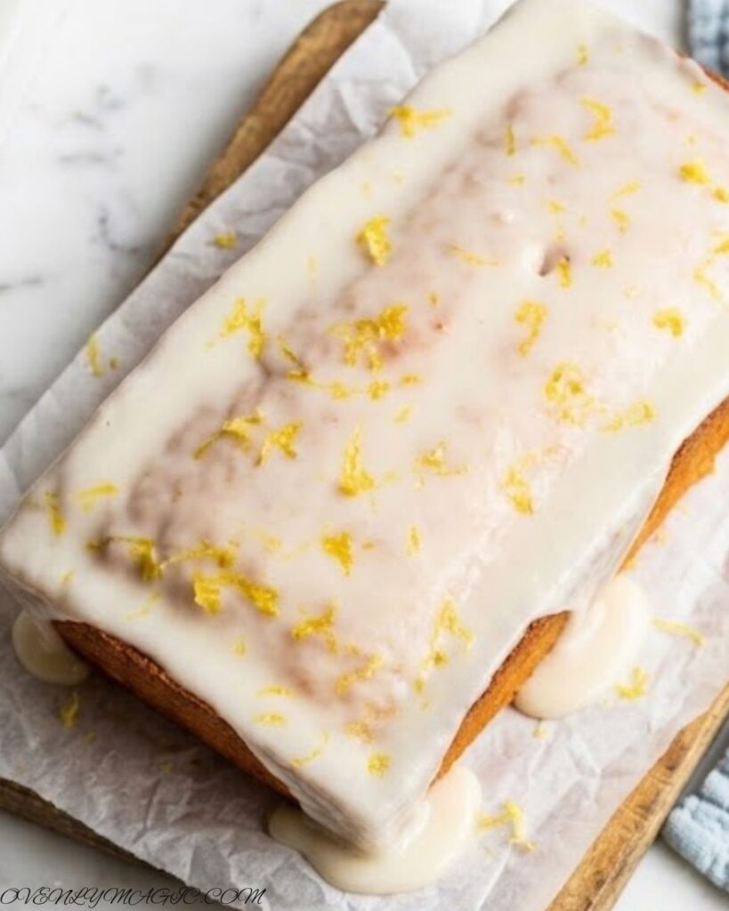 Easy Lemon Pound Cake Loaf