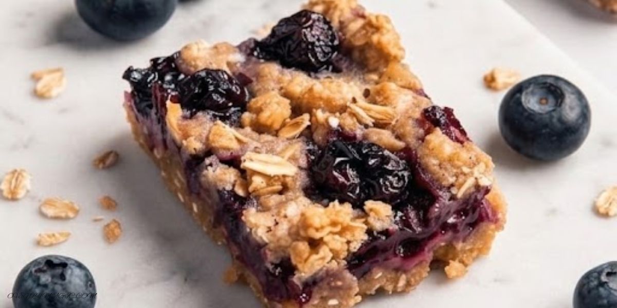 Blueberry Oatmeal Bars – Easy Homemade Healthy Snack Bars