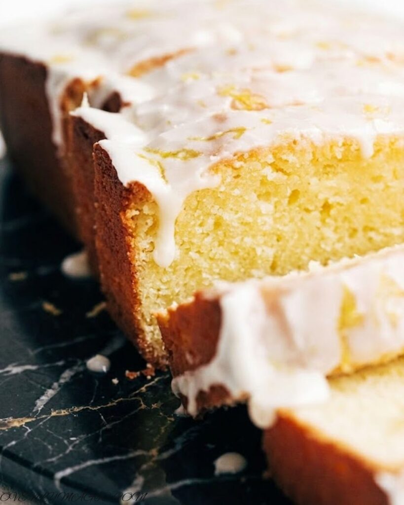 Easy Lemon Pound Cake Loaf