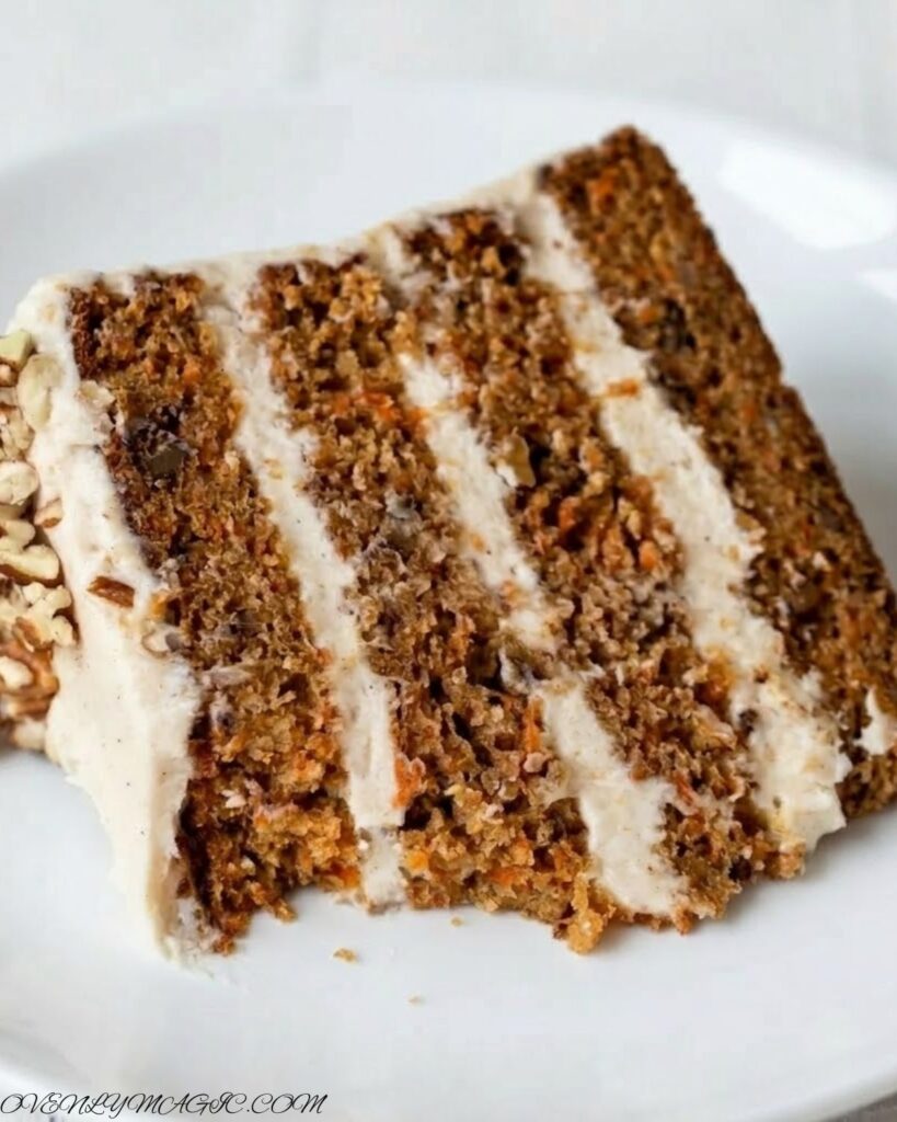 Moist Homemade Brown Butter Carrot Cake