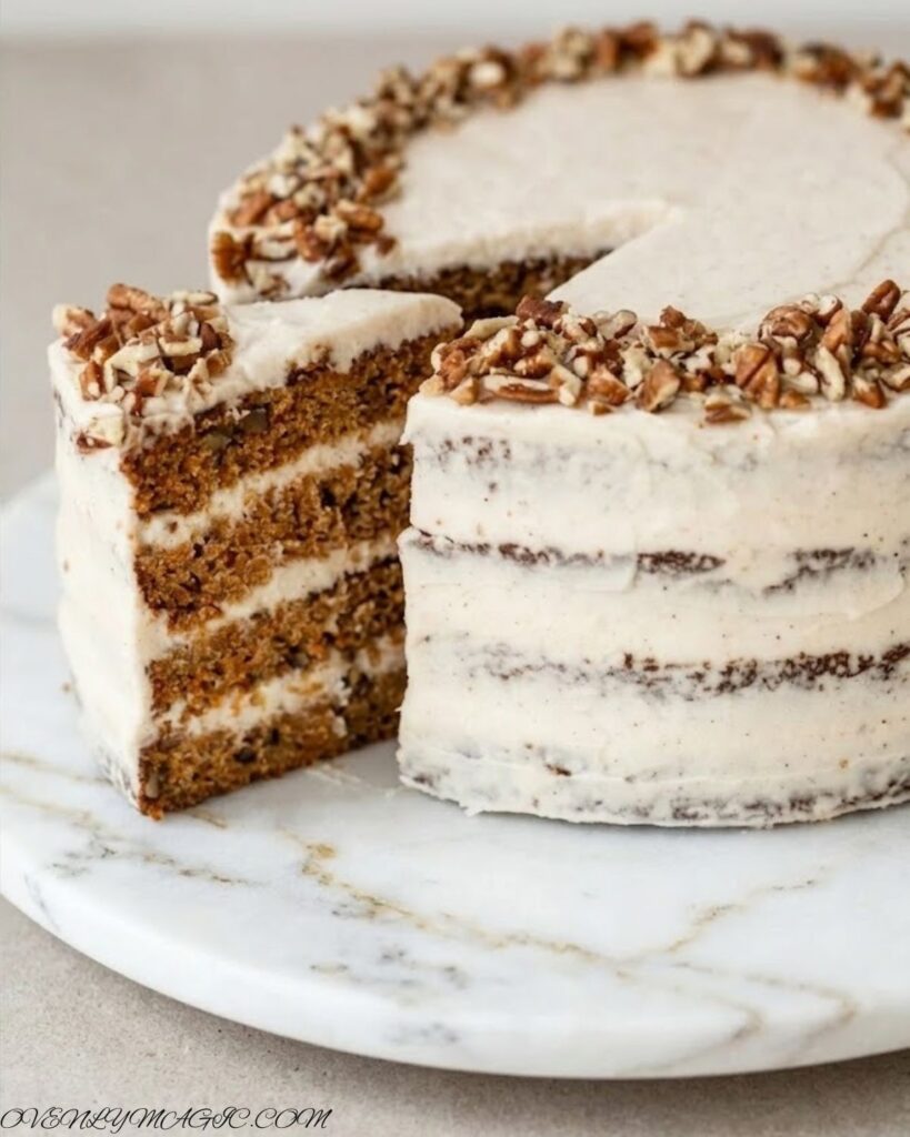 Moist Homemade Brown Butter Carrot Cake