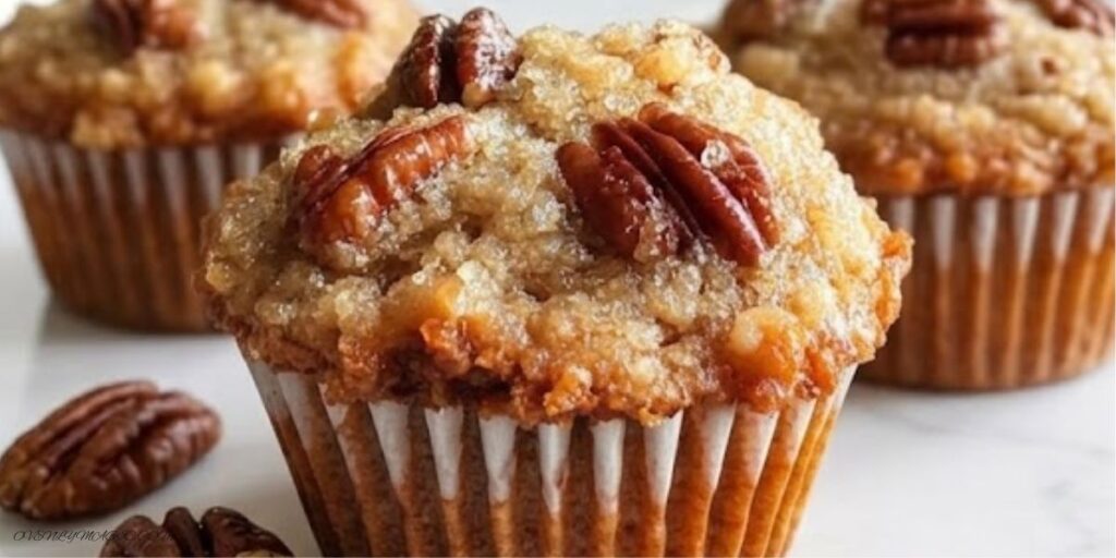 Pecan Pie Brown Sugar Muffins