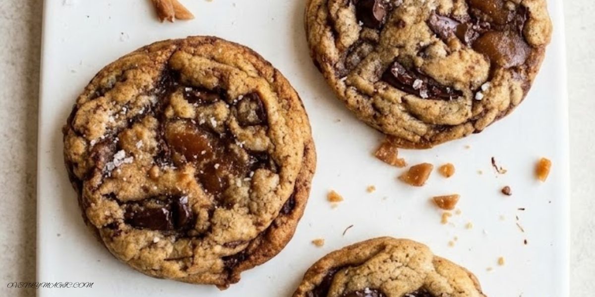 Browned Butter Toffee Chocolate Chip Cookies